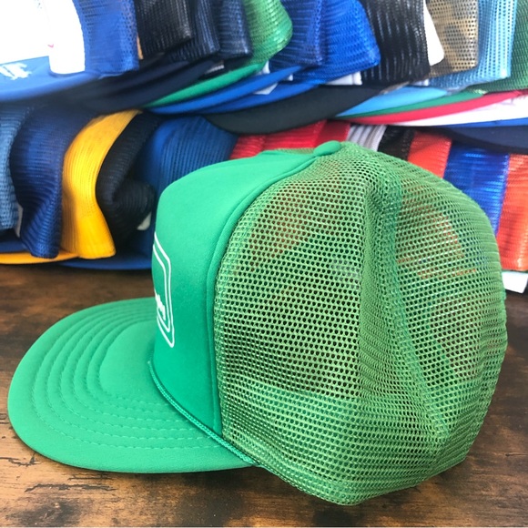 Vintage 80s Streetwear Pacific Electrical Supply rope Trucker Hat - Picture 4 of 7